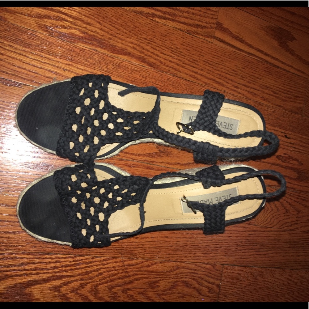 Black Steve Madden heels